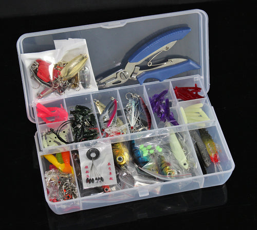 132-Piece Fishing Lure Kit with Tackle Box - view 2