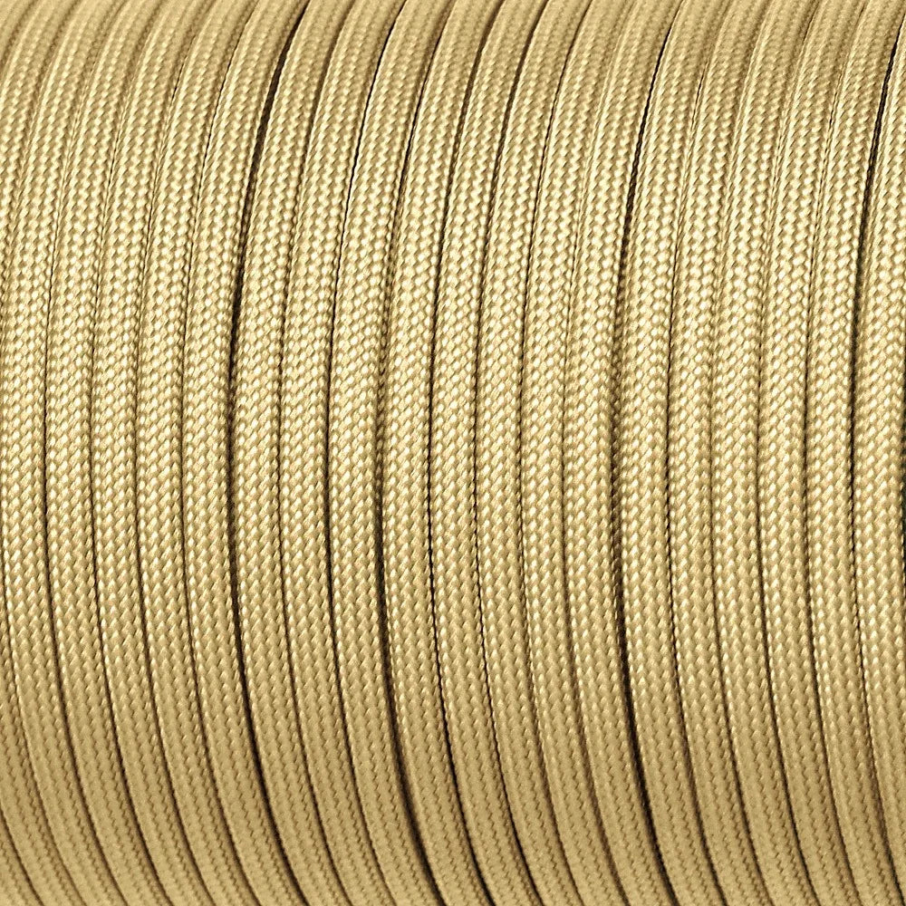 550 Paracord Rope - 7-Strand Survival Cord - Khaki / 15m